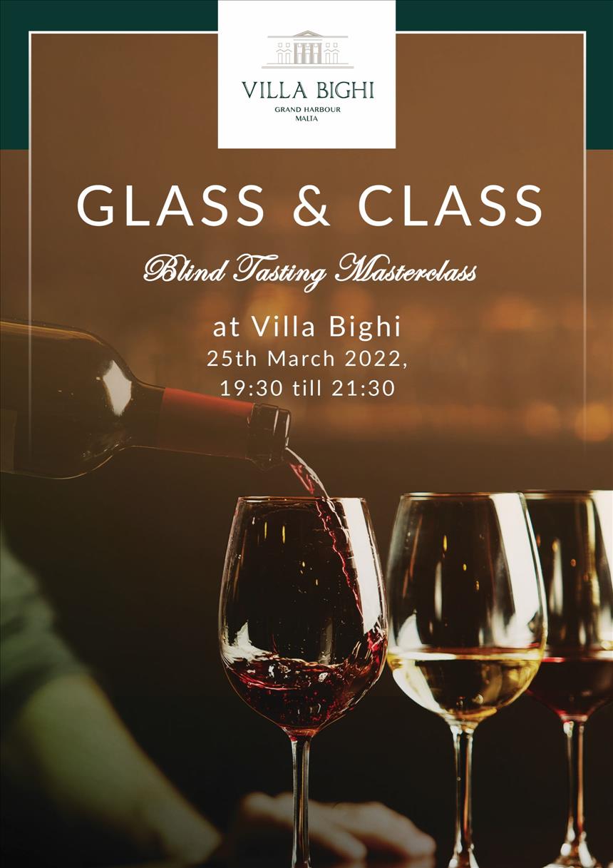 Glass & Class: The Blind Tasting Masterclass poster