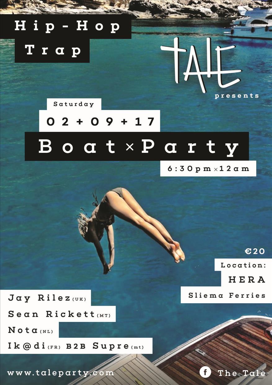 Tale Party: Hip Hop X Trap : Boat Party II poster