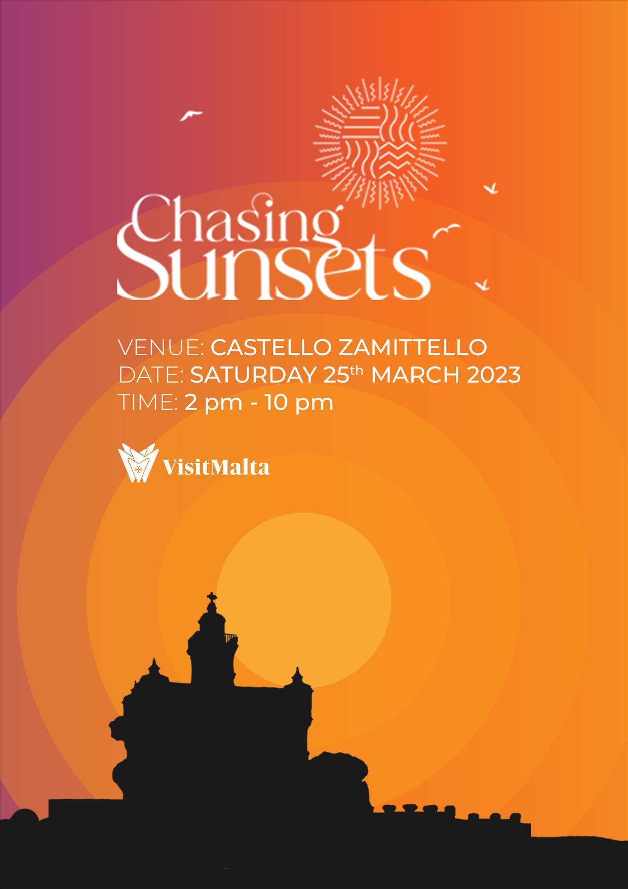 Chasing Sunsets - Castello Zamittello poster
