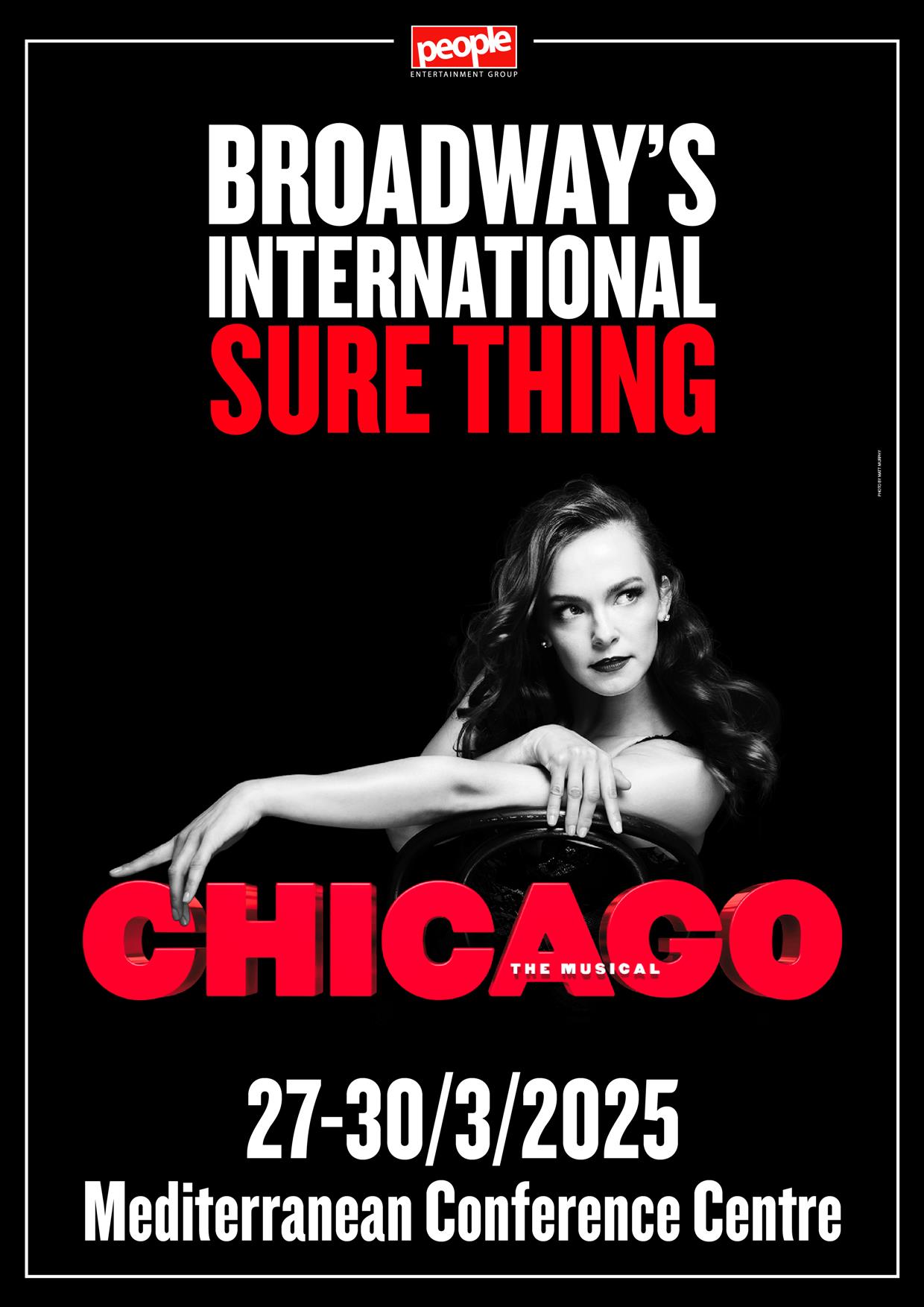 CHICAGO THE MUSICAL poster