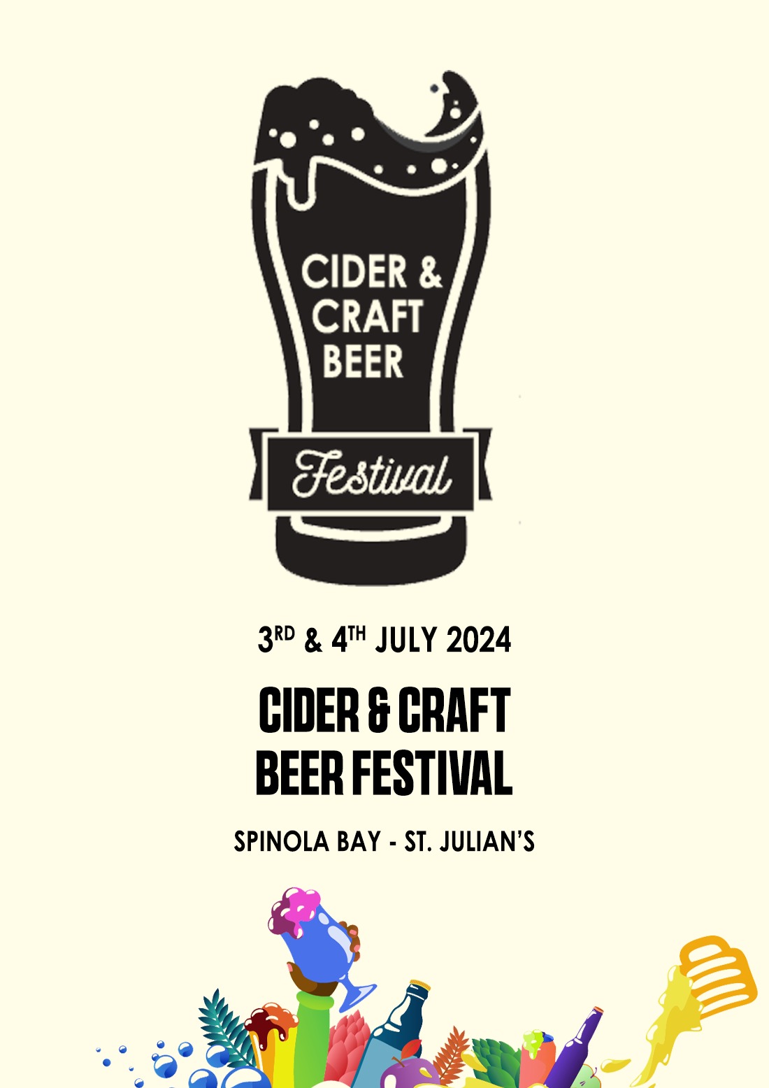 Cider & Craft Beer Festival 2024 poster