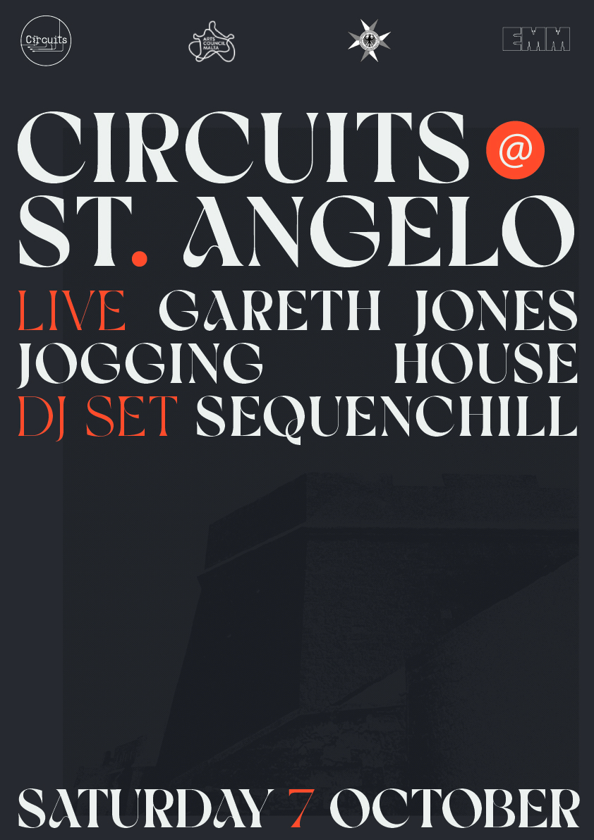 Circuits @ St Angelo | Gareth Jones & Jogging House (Live) | Sequenchill (DJ Set) poster