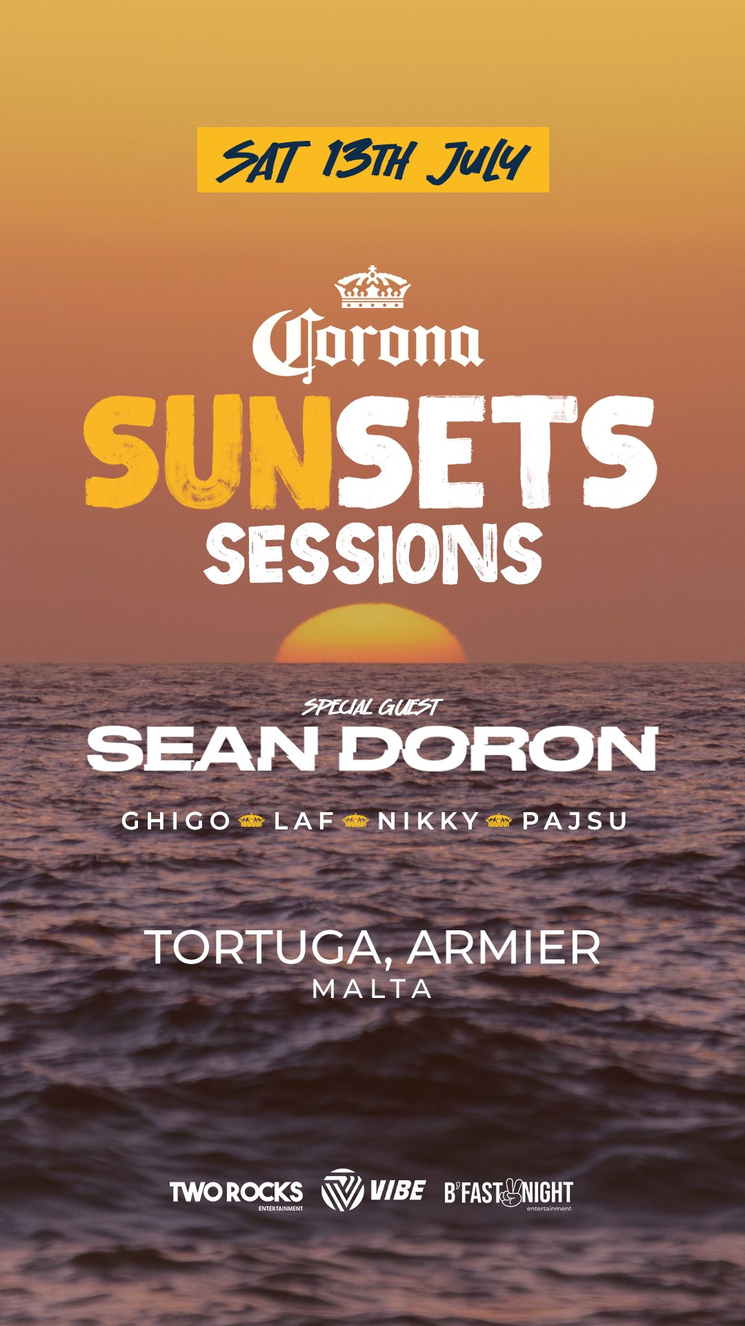 Corona Sunsets ft. Sean Doron | Armier poster