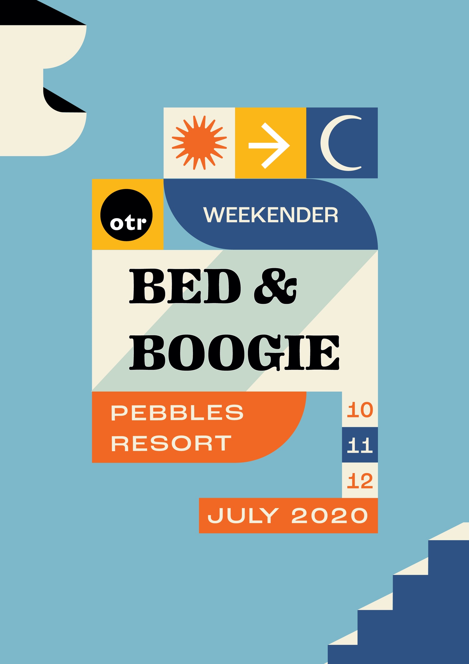 OTR Bed & Boogie Weekender 2020 poster