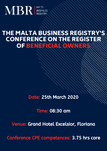 Conference on the Register of Beneficial Owners poster