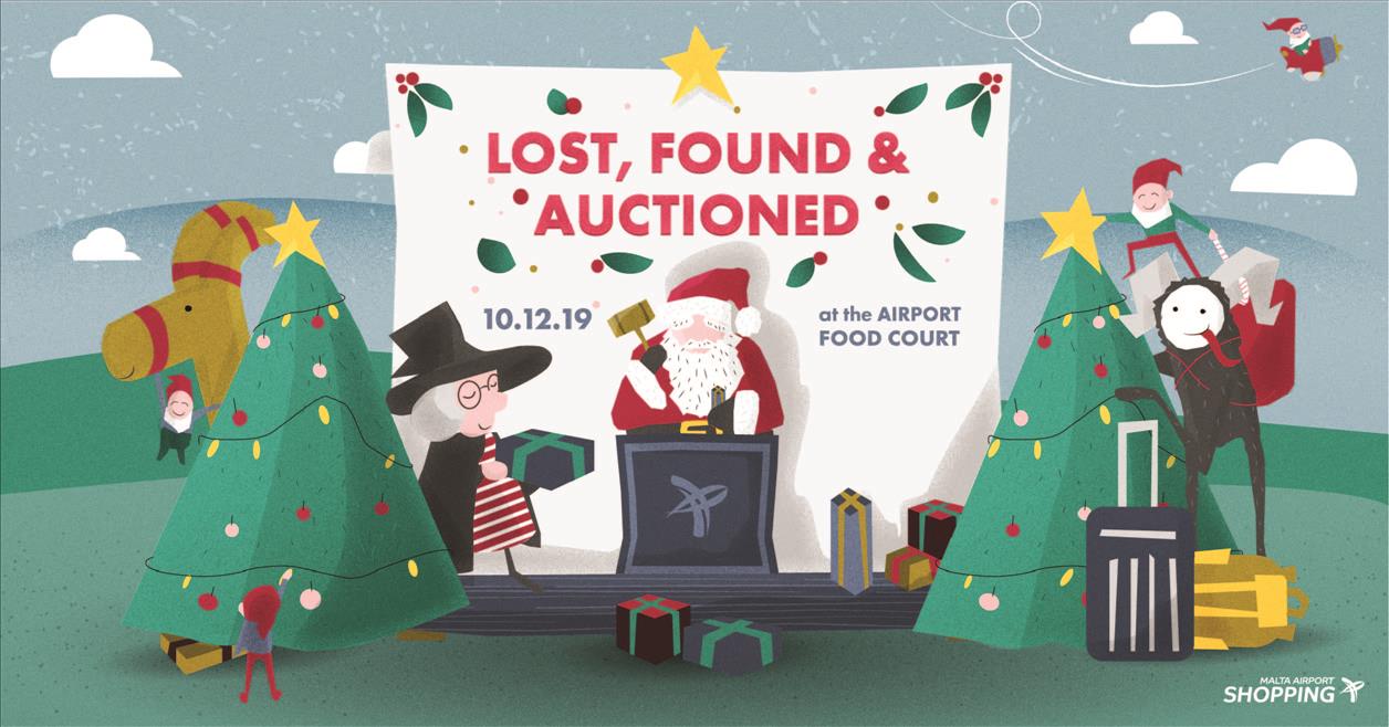 Lost, Found & Auctioned 2019 poster