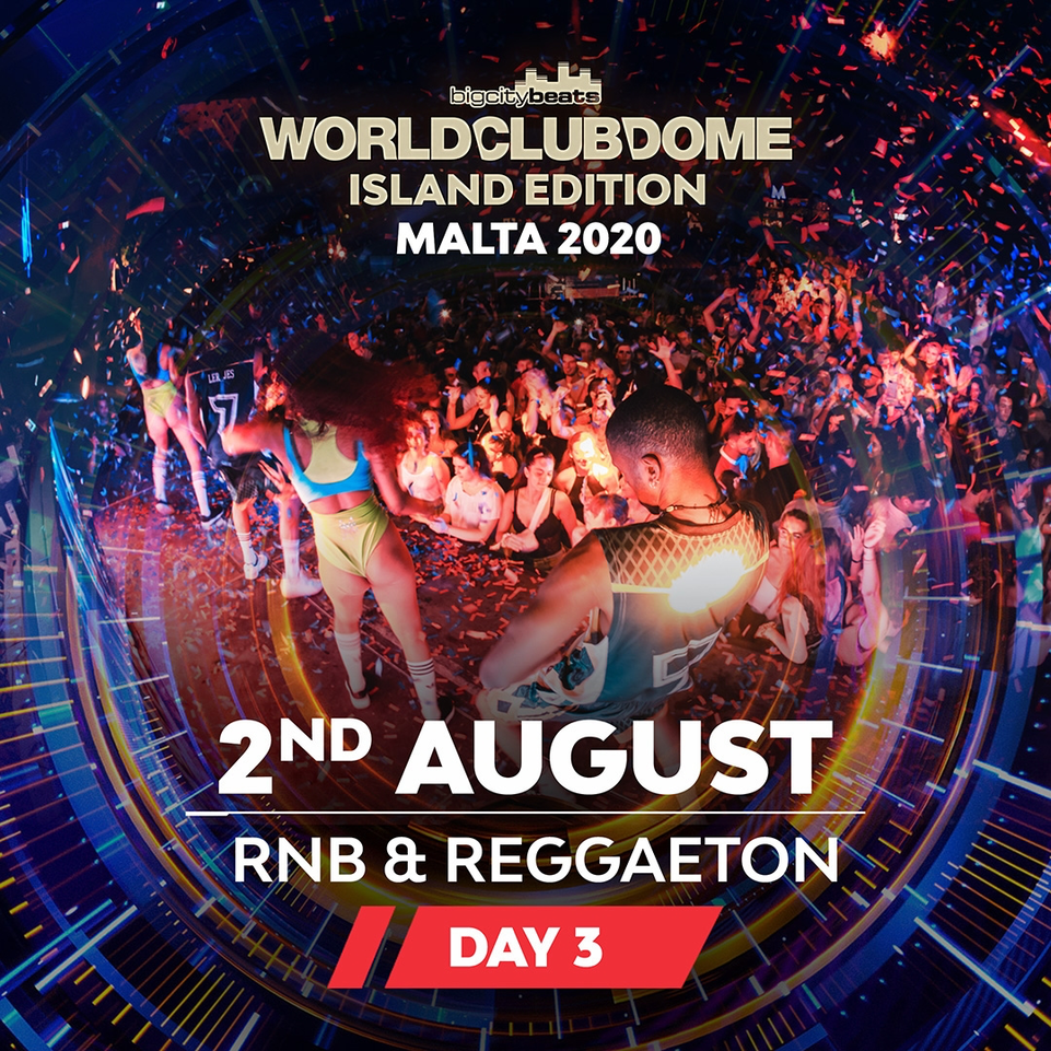 WORLD CLUB DOME ISLAND EDITION 2020 - DAY 3 CLUB TICKET - THE FORT poster