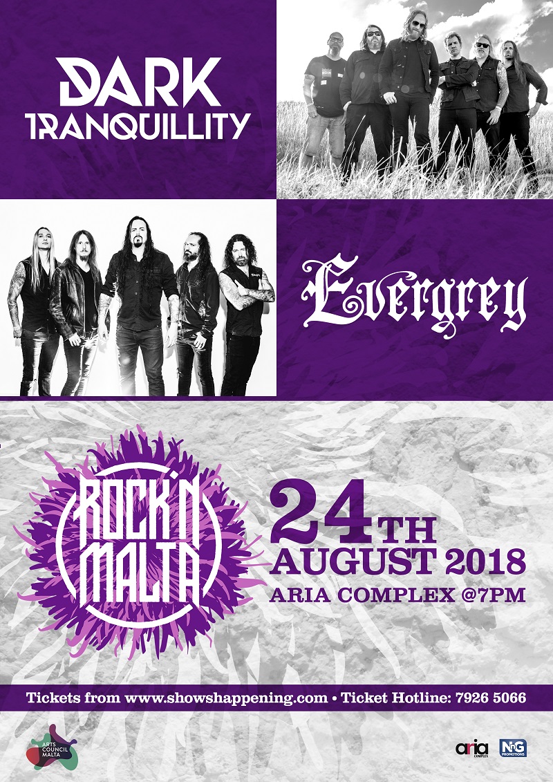 Dark Tranquility Evergrey poster