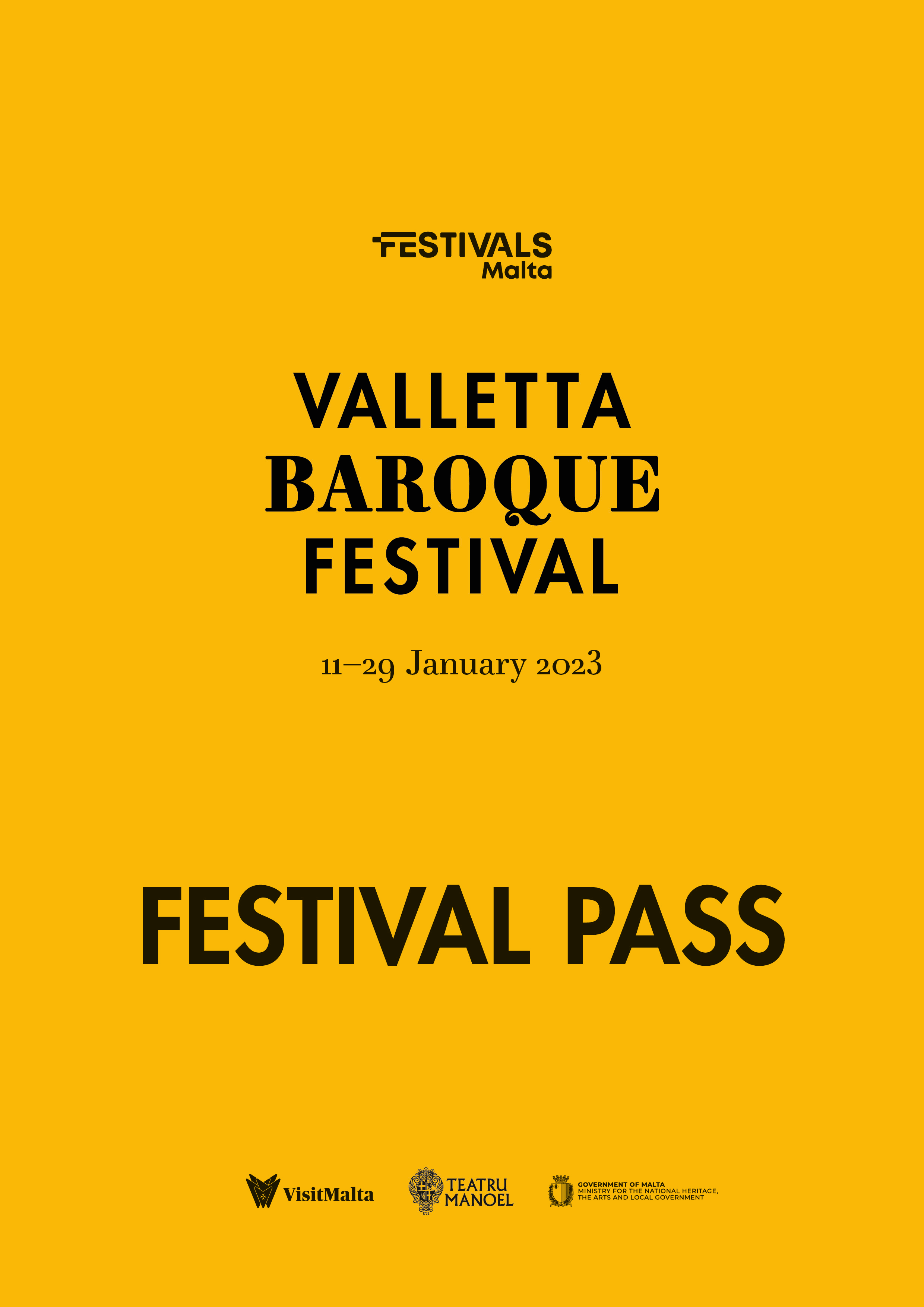 VBF 2023 Festival Pass poster