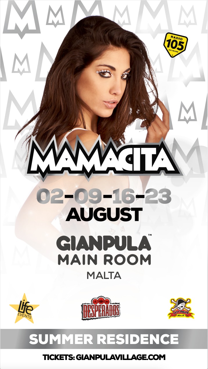 MAMACITA HIPHOP & REGGAETON • GIANPULA MAIN ROOM • MALTA - RESIDENCE 2022 poster