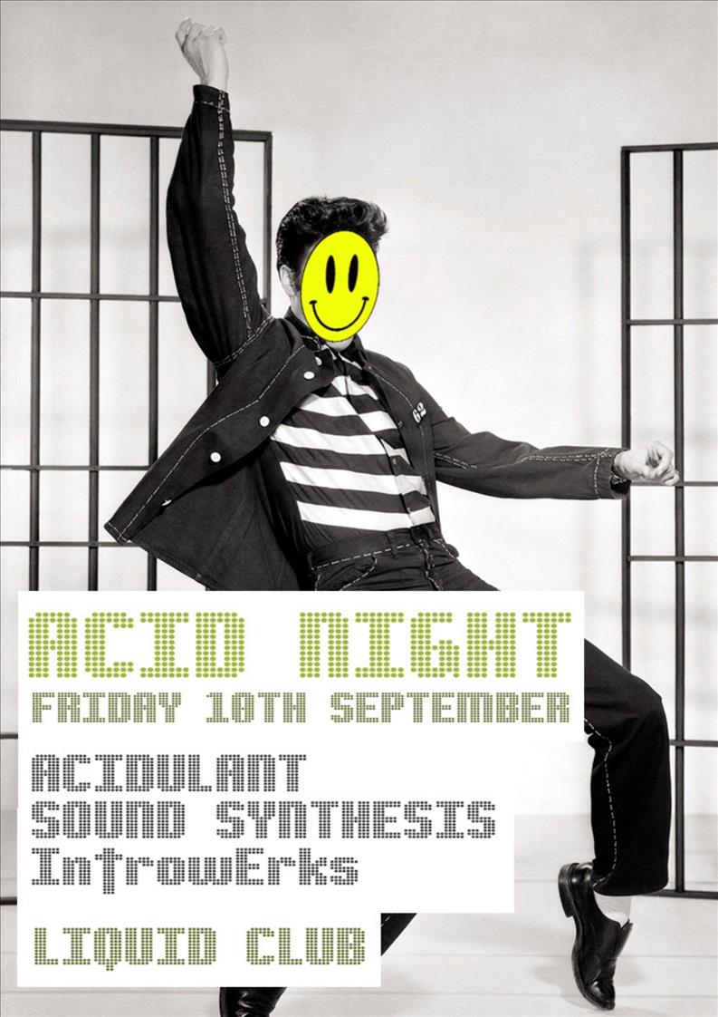 Acidulant Presents Acid Night poster