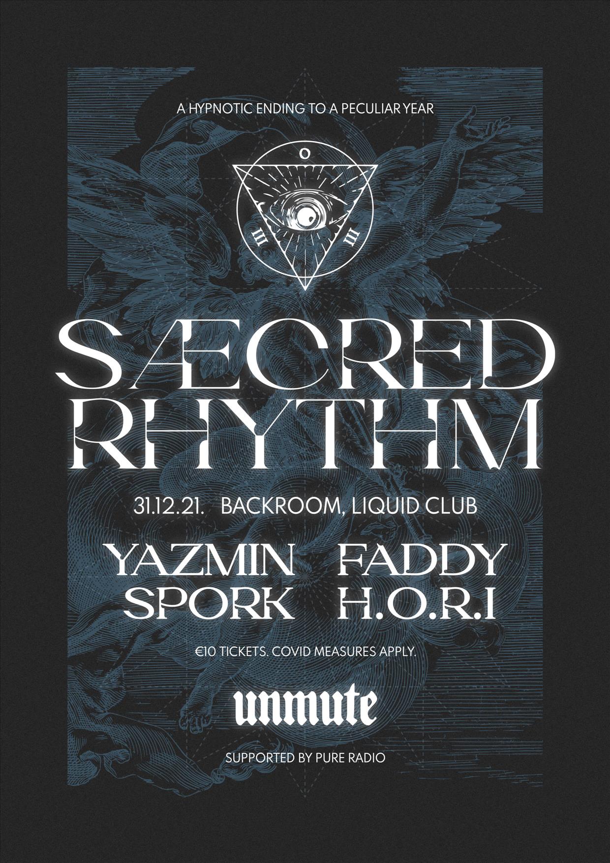 Sacred Rhythm - NYE.22 poster