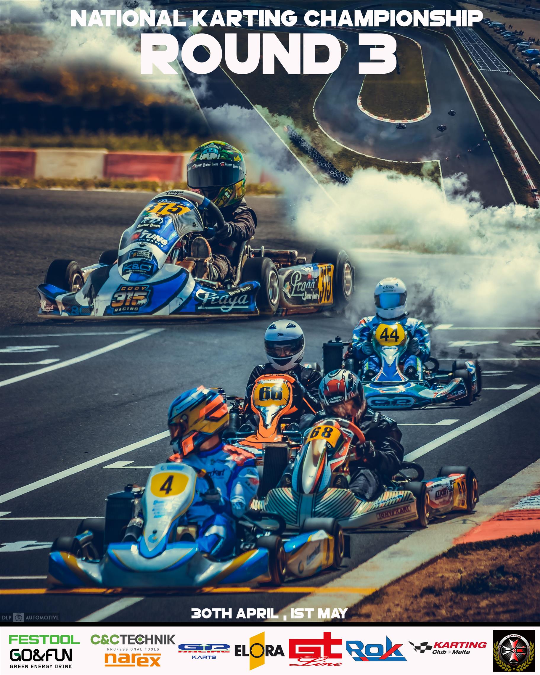 IKC/KCM National Karting Championship Round 3 - 2022 poster