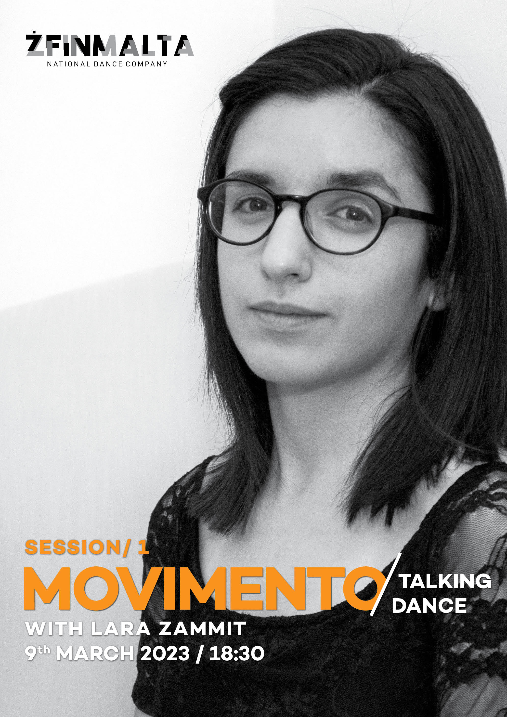 ŻfinMalta's Movimento with Lara Zammit: Writing for movement poster