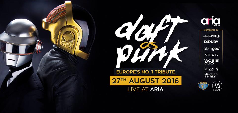 DAFT as PUNK | Europe's No.1 Tribute poster