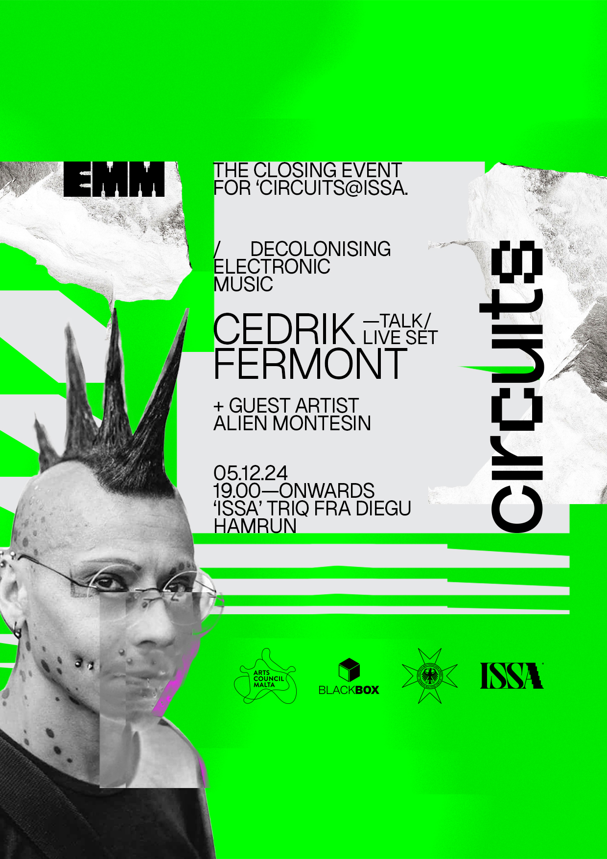 Decolonising Electronic Music | Cedrik Fermont Talk / Live poster