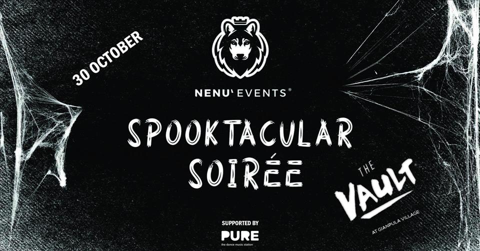 SPOOKTACULAR SOIREE poster