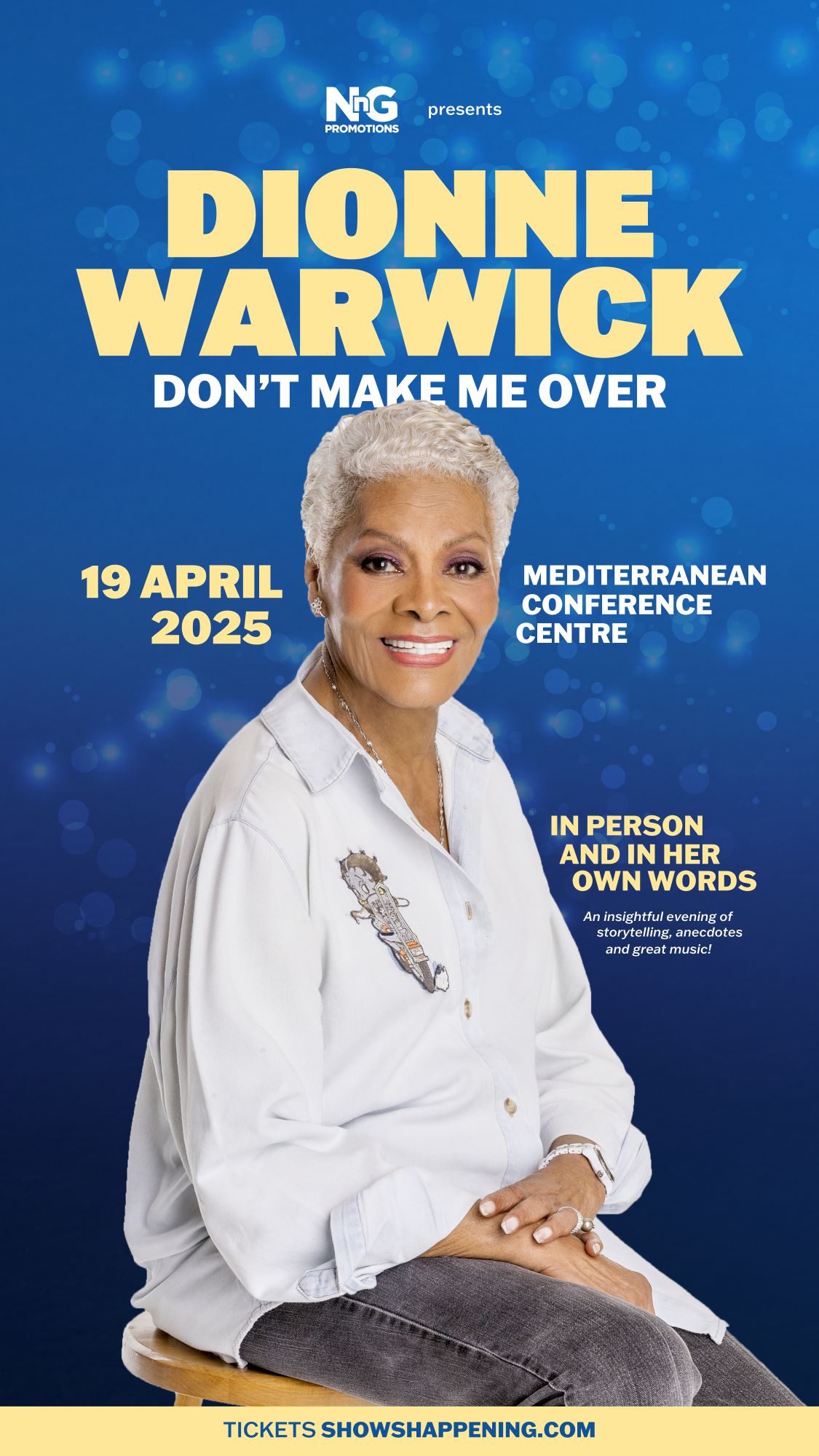 Dionne Warwick - Don't make me over poster