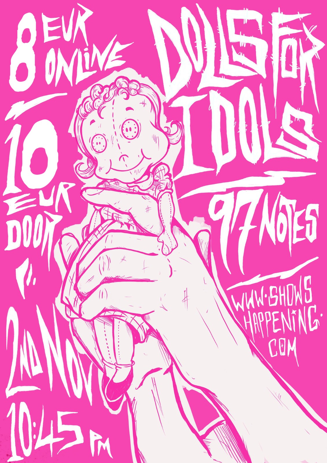 DOLLS FOR IDOLS @97NOTES poster