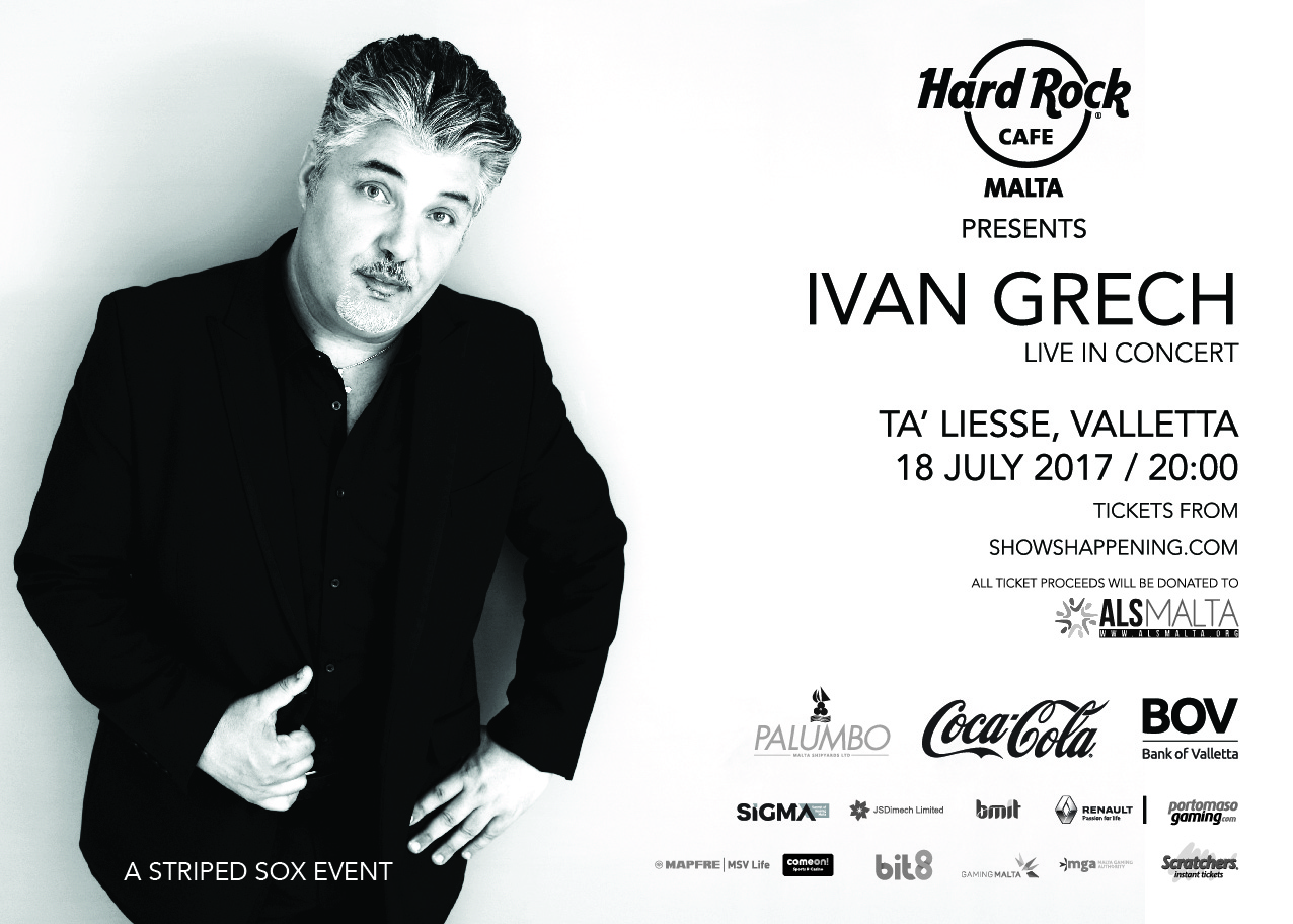 Ivan Grech Live in Concert 2017 poster