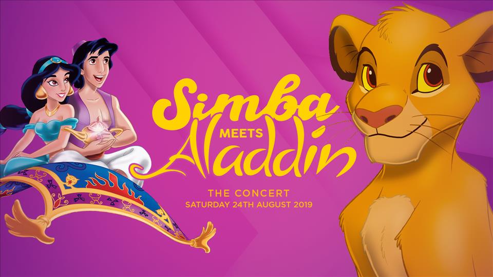 Simba Meets Aladin Bluebox poster