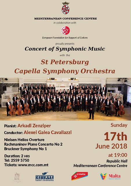 The St. Petersburg Capella Symphony Orchestra poster