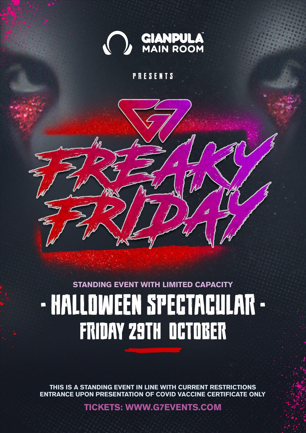 G7 Freaky Friday – Halloween Spectacular poster