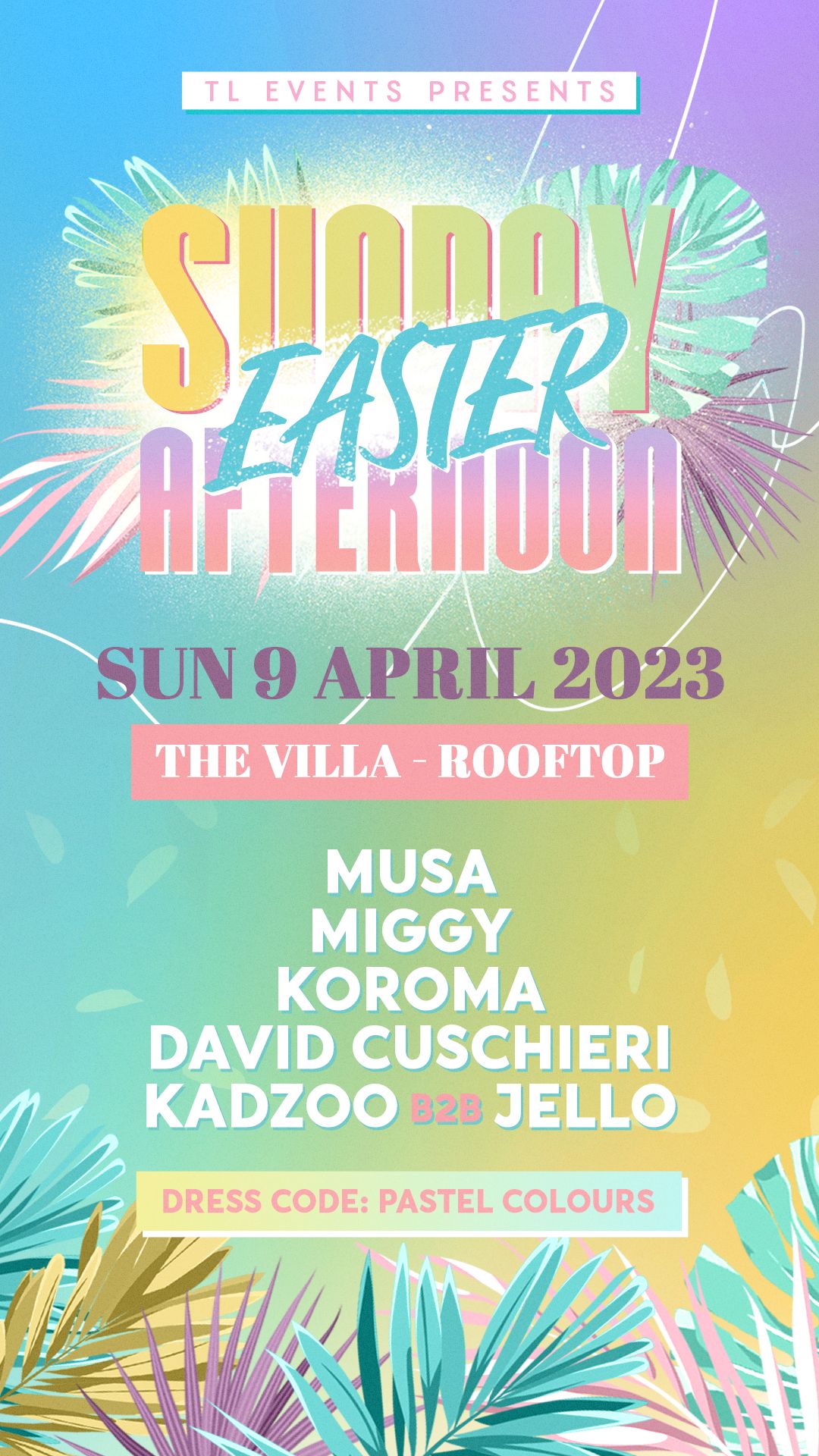 Easter Sunday Afternoon poster