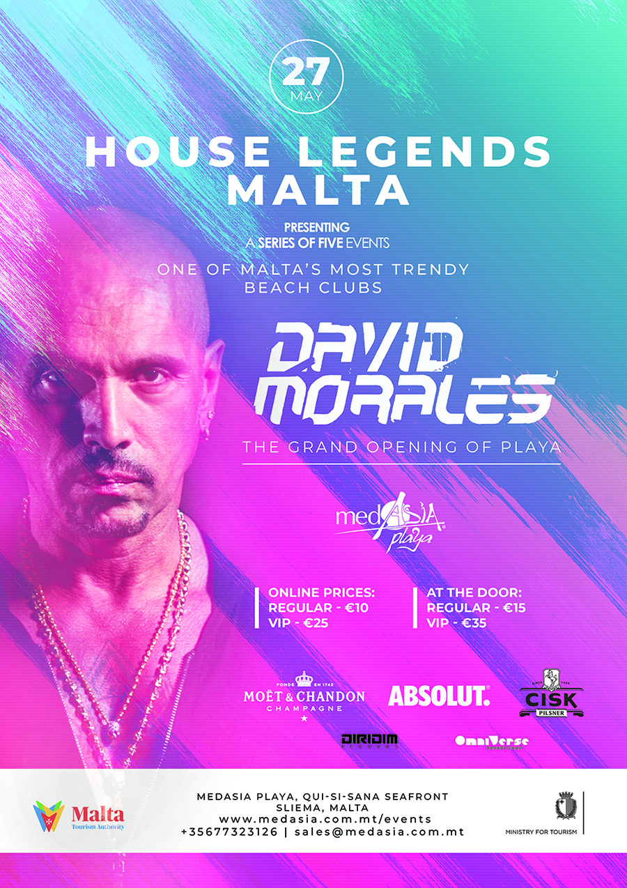 MedAsia Playa Official Opening - David Morales poster