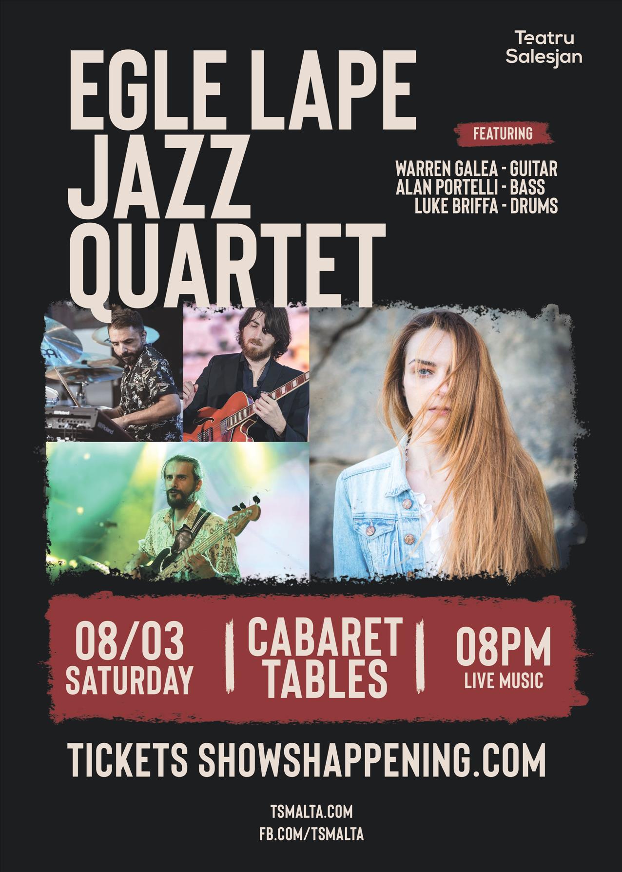 Egle Lape Jazz Quartet poster