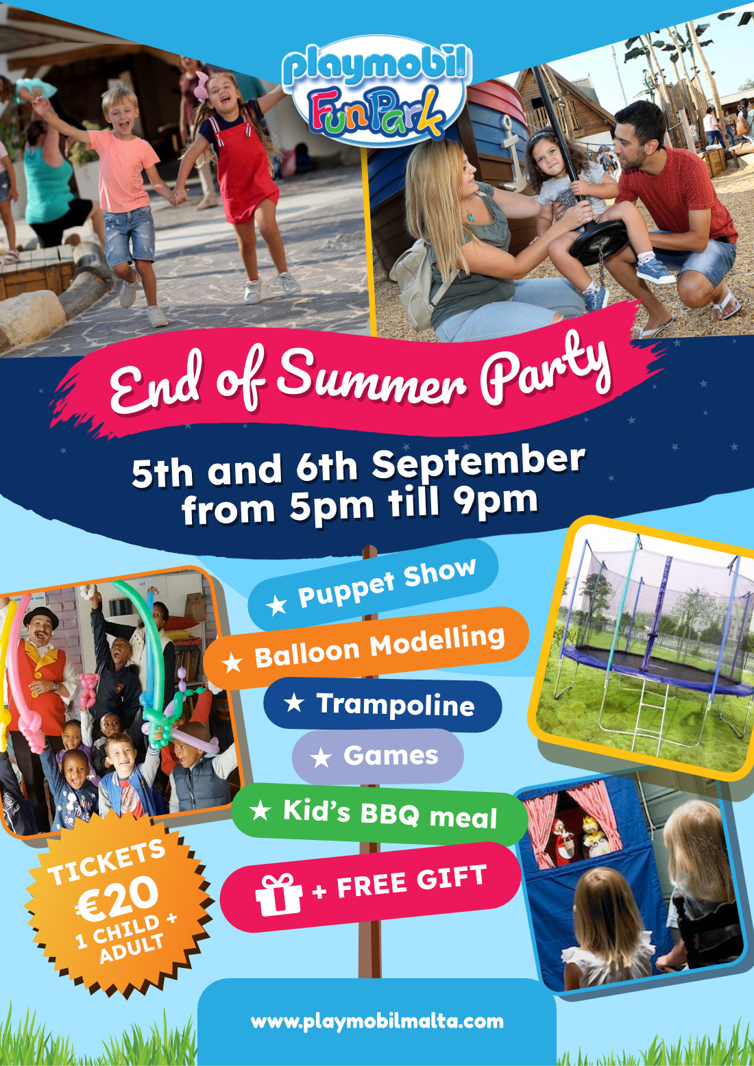 End of Summer Party poster