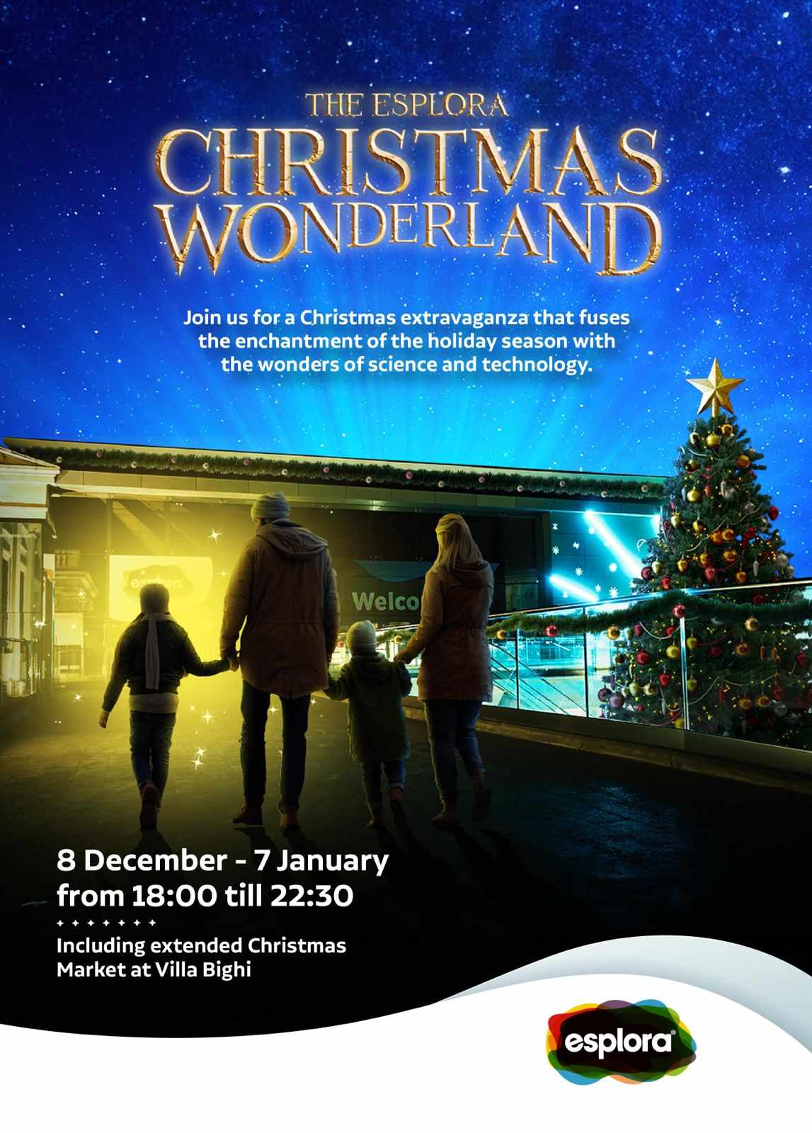 Esplora Christmas Wonderland poster