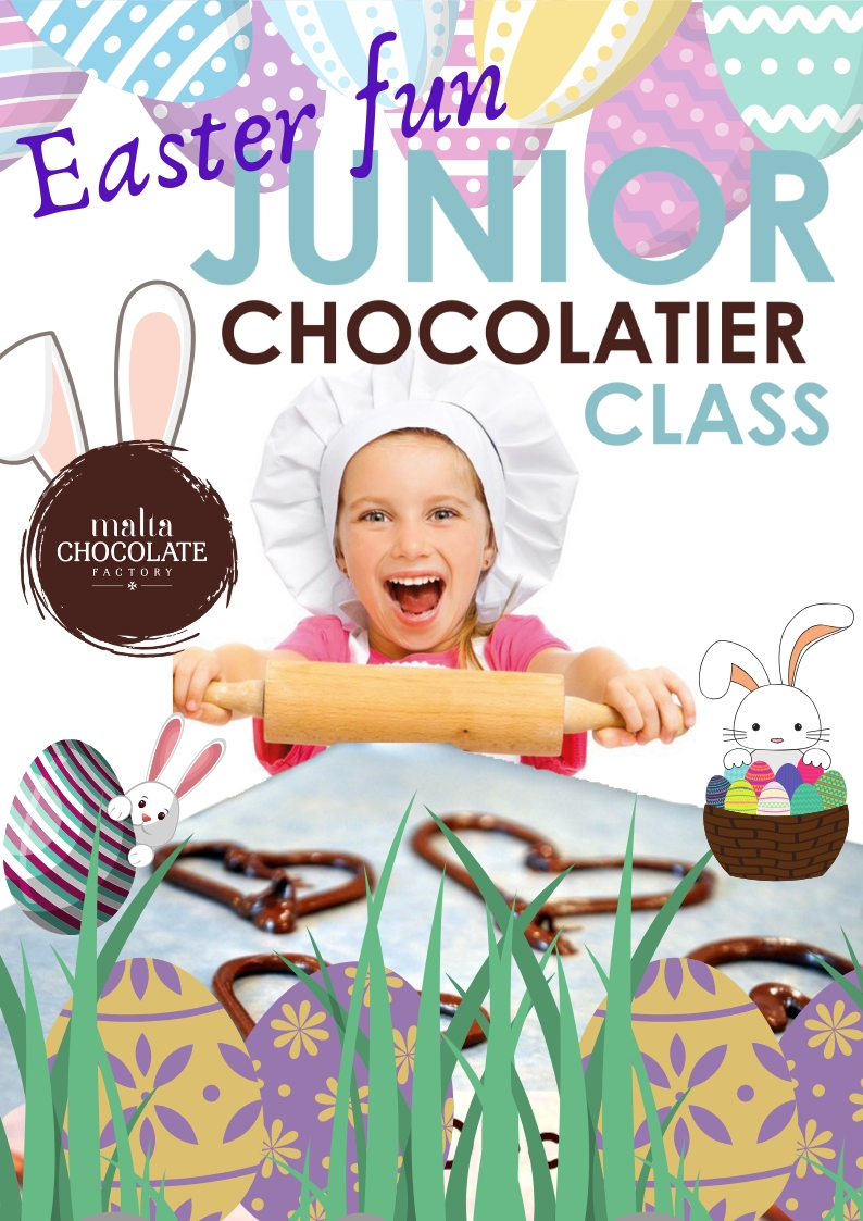 Kid's Easter Holiday Chocolate Making Fun poster