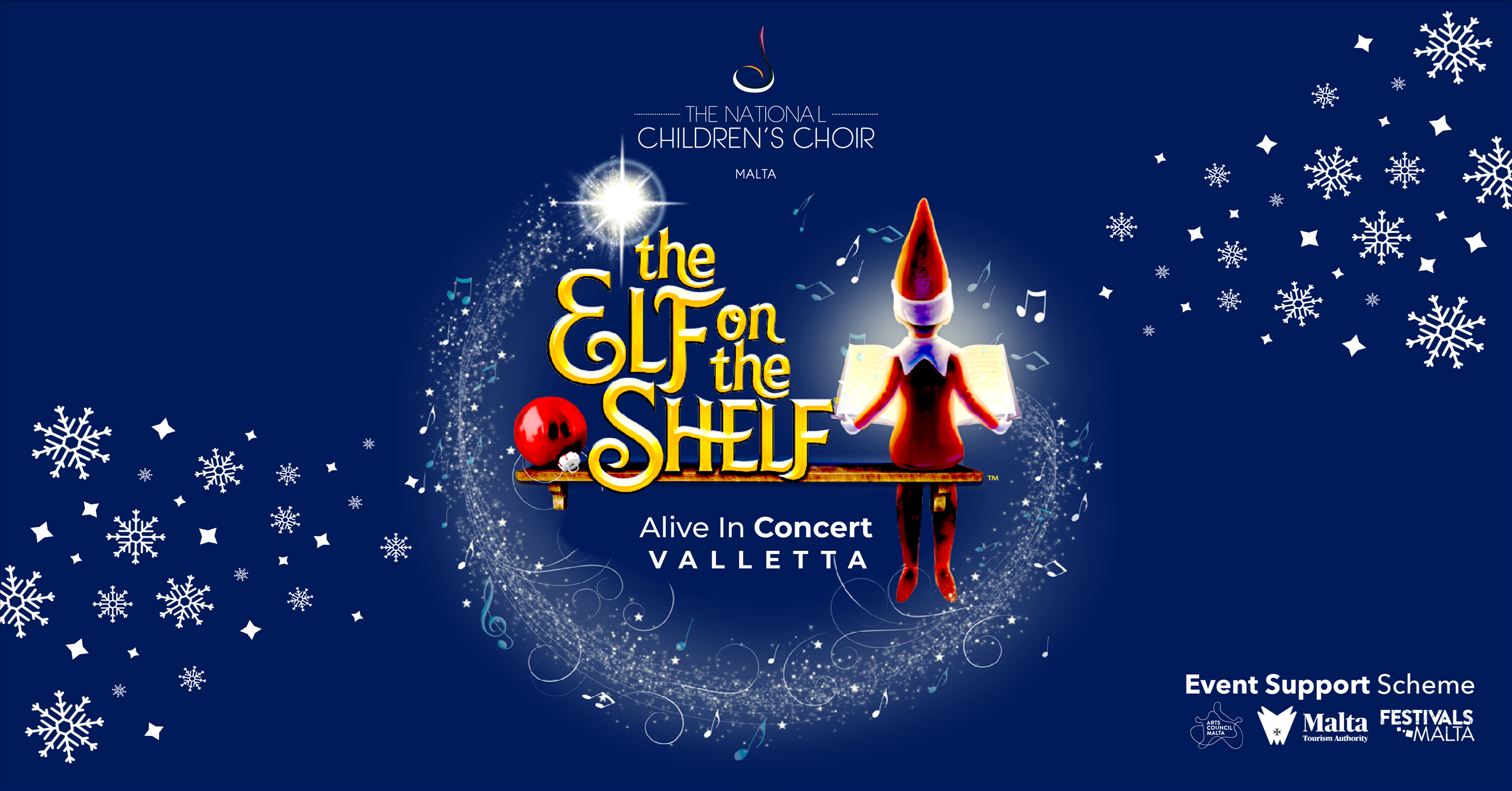 The Elf on the Shelf-Alive in concert poster