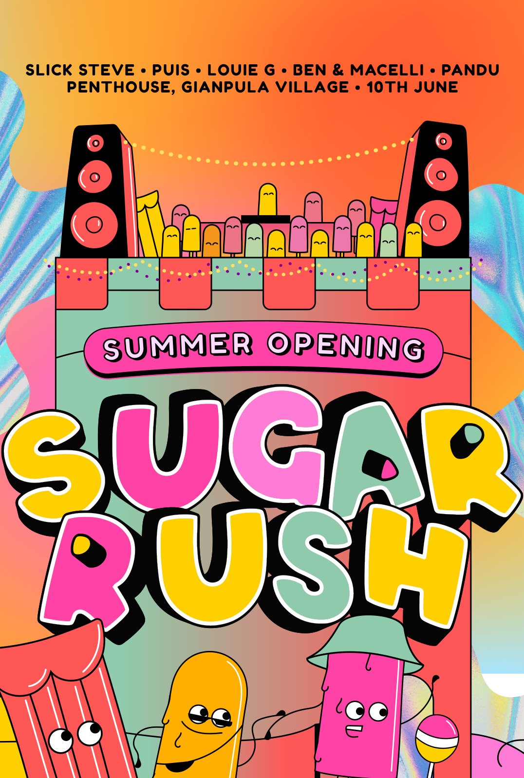 Sugar Rush 🍭 The Sweet Summer Opening poster