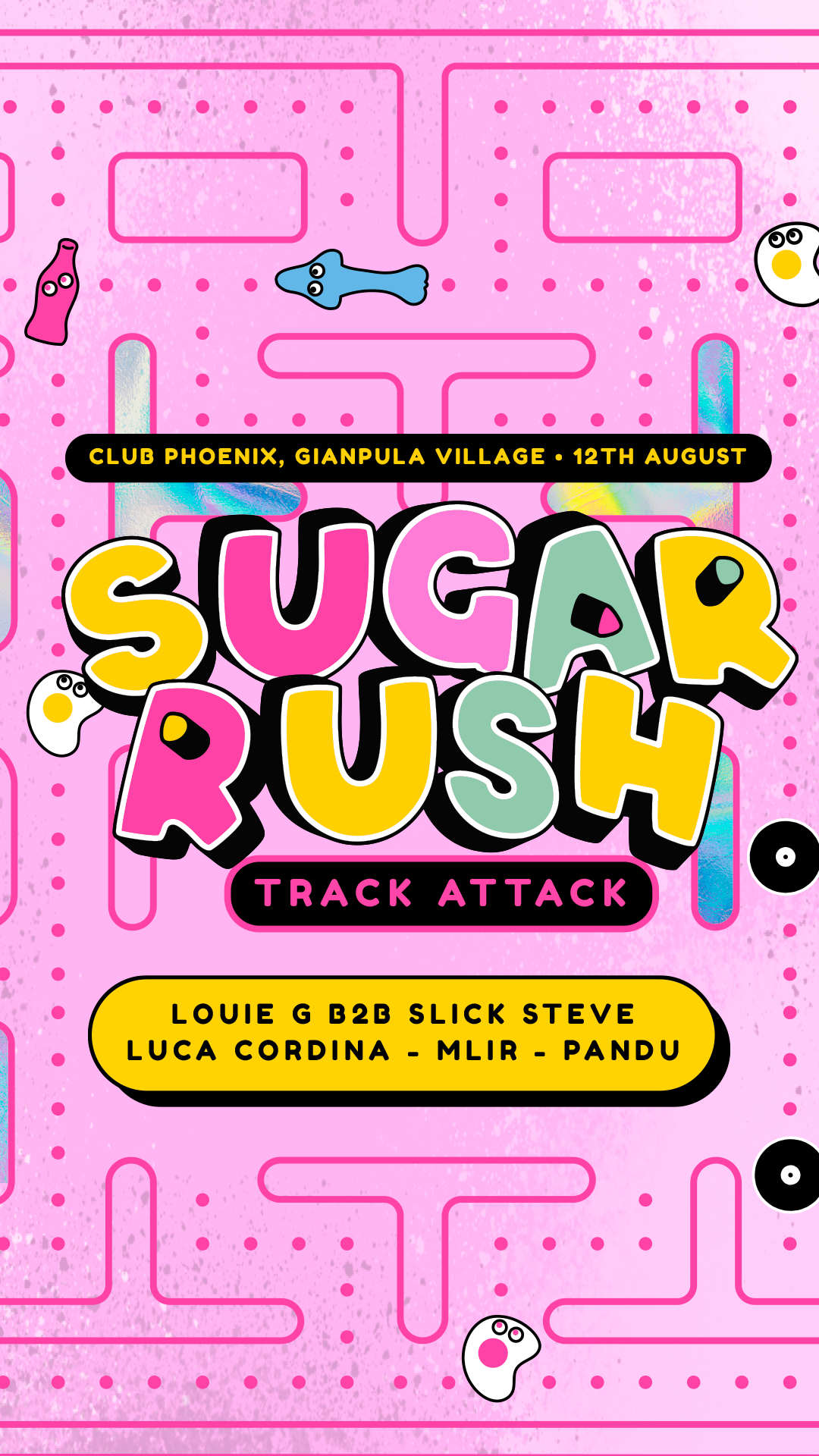 Sugar Rush - Track Attack [12th August] poster
