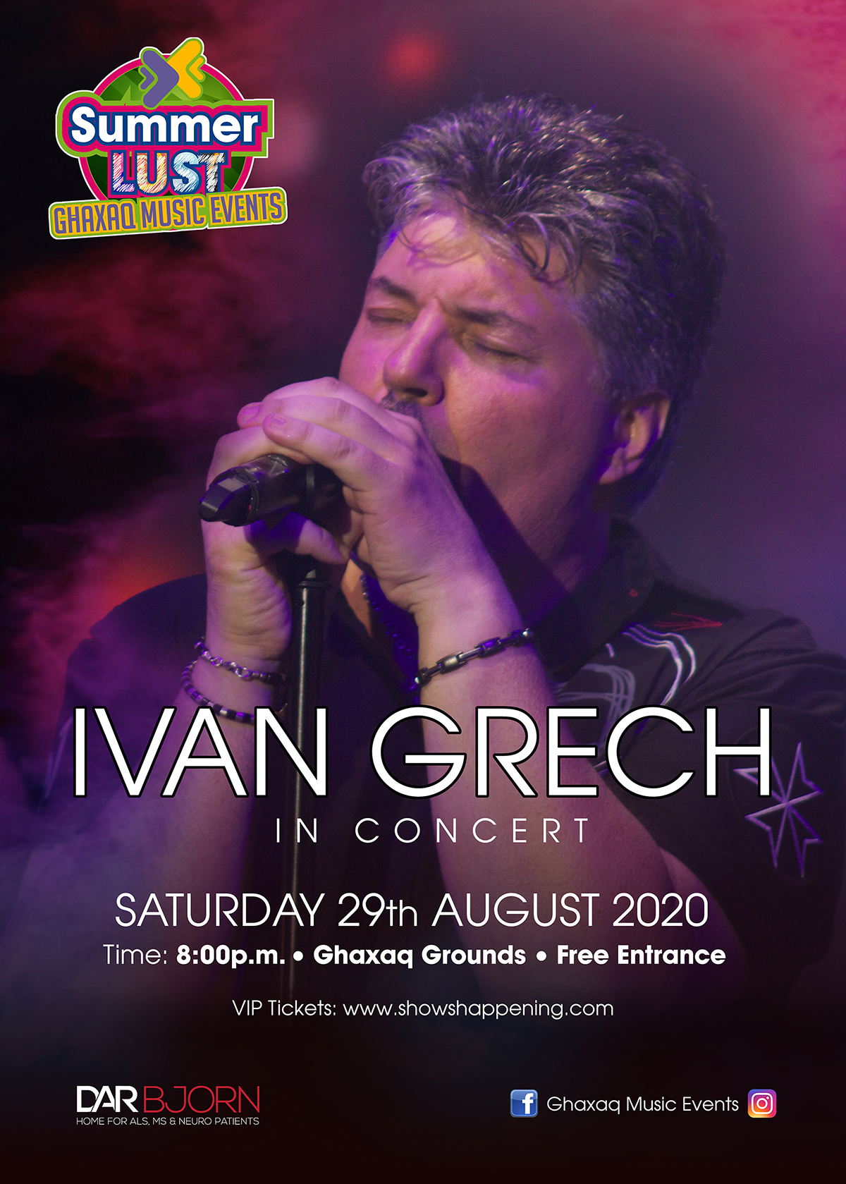 IVAN GRECH in concert poster