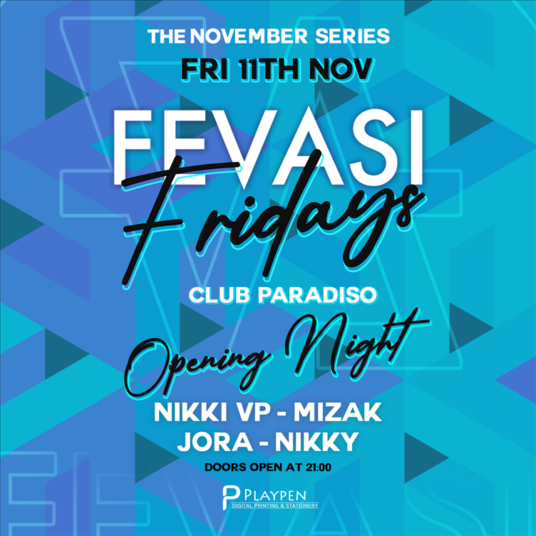 Fevasi Fridays | The November Series | Opening Night poster