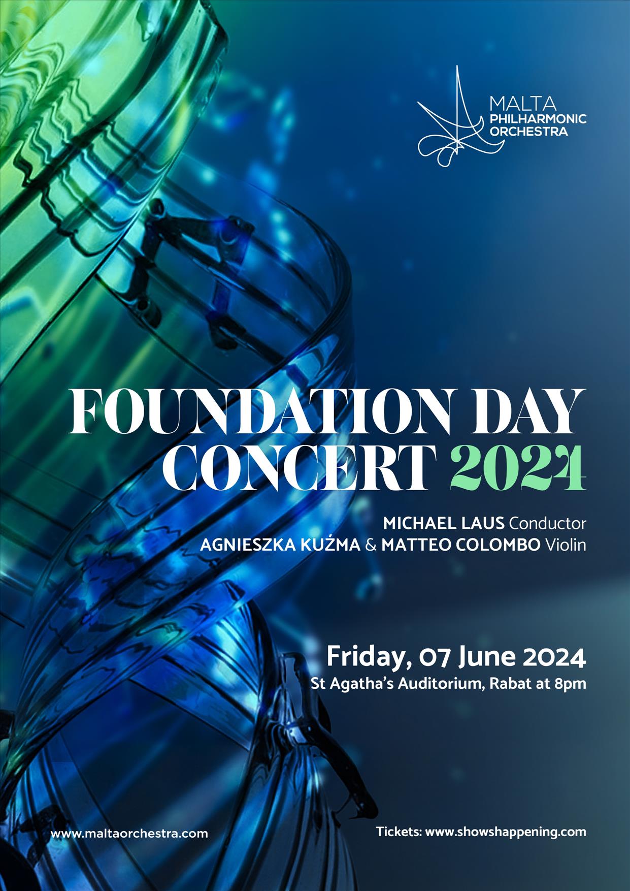 Foundation Day Concert poster