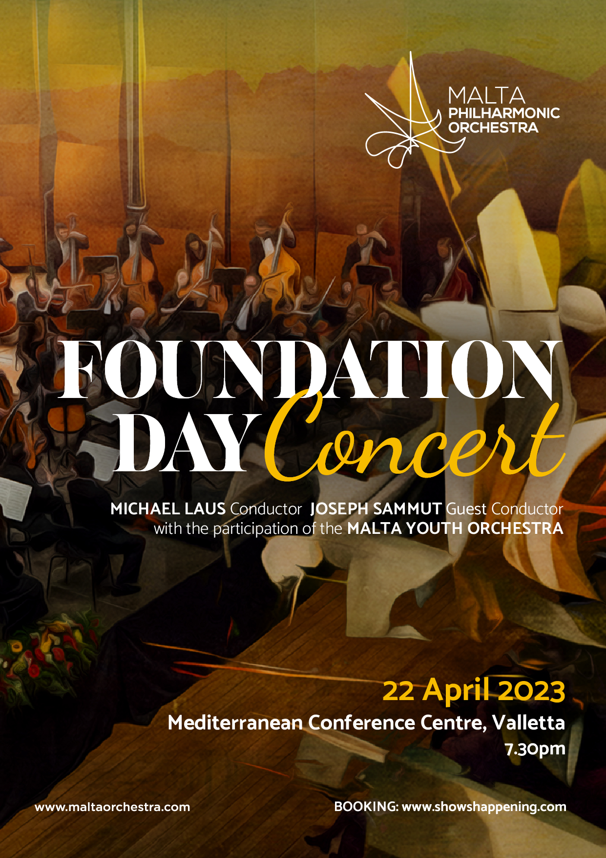 Foundation Day Concert poster