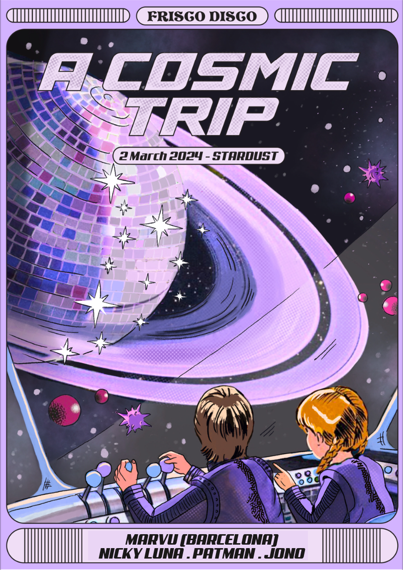 FRISCO DISCO - A COSMIC TRIP poster