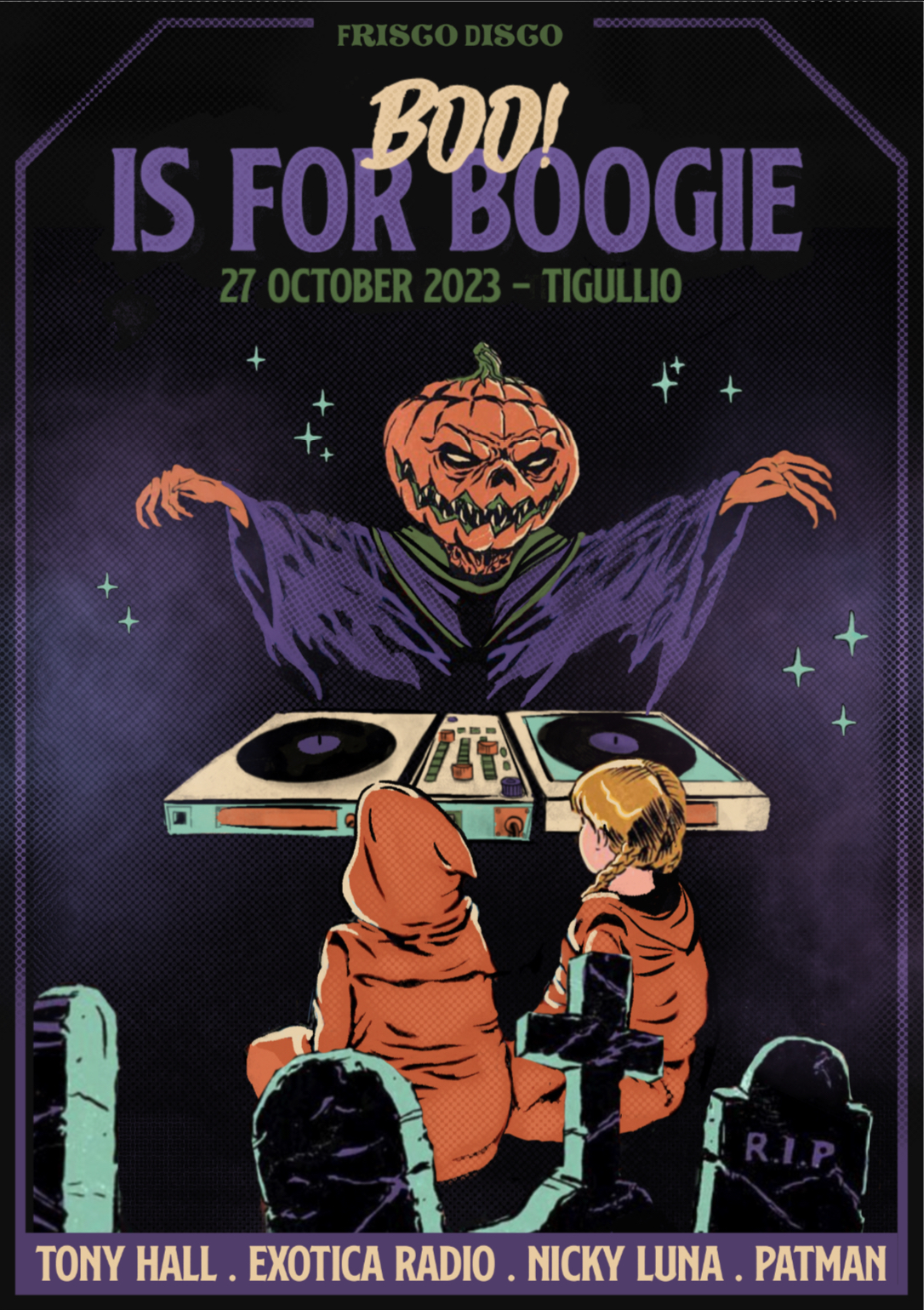 FRISCO DISCO - BOO IS FOR BOOGIE poster