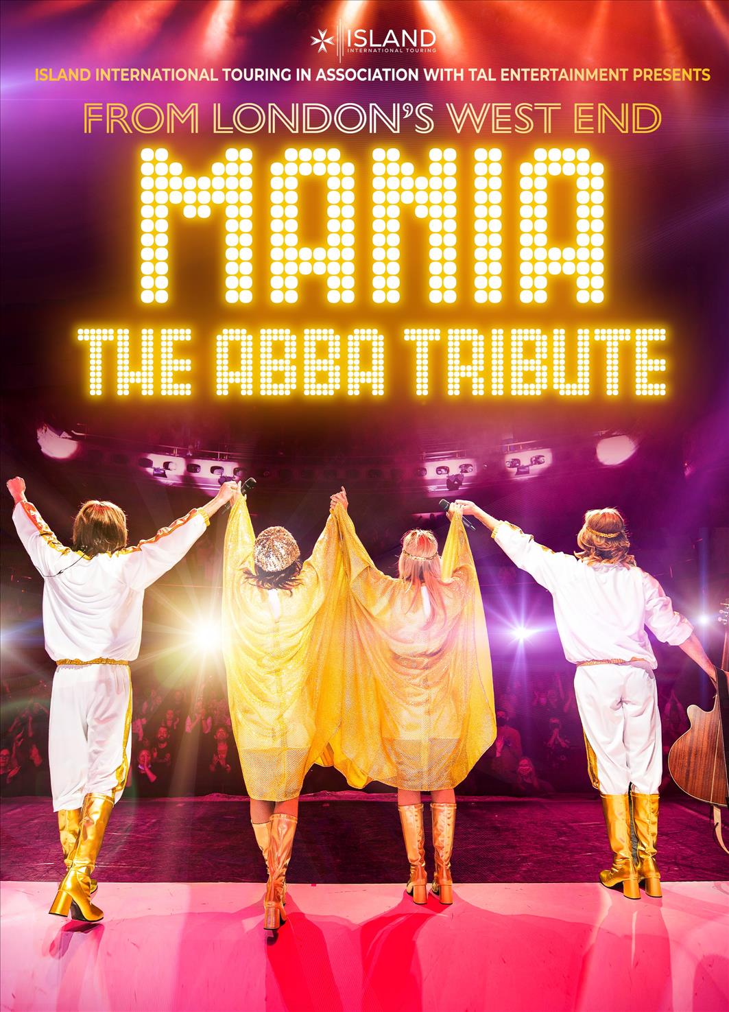 From London's West End - MANIA The ABBA Tribute poster