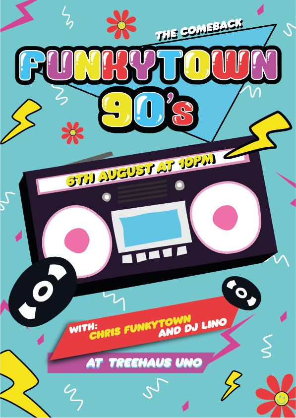 Funkytown 90s - The Comeback poster