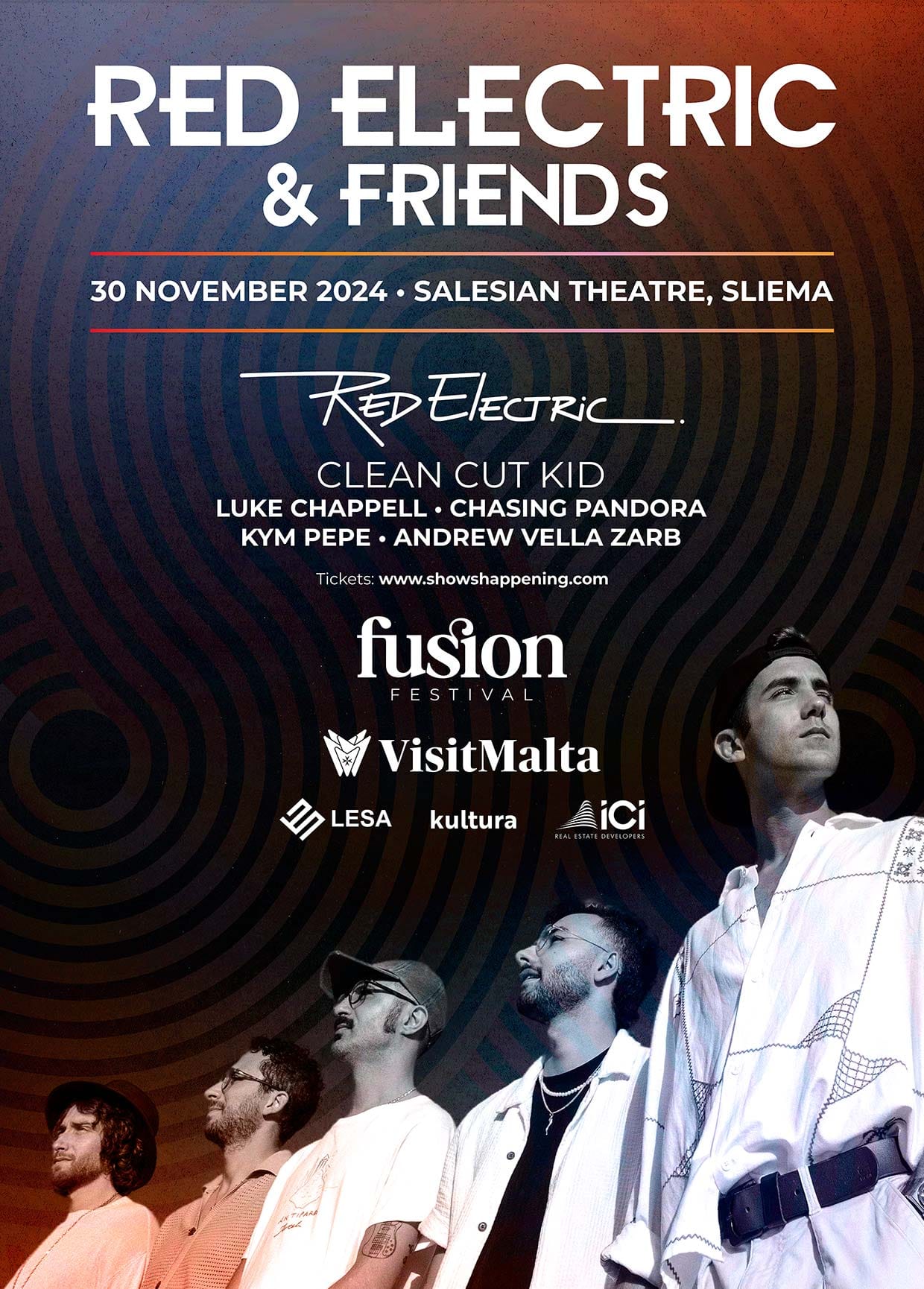 Fusion Festival - Red Electric & Friends poster