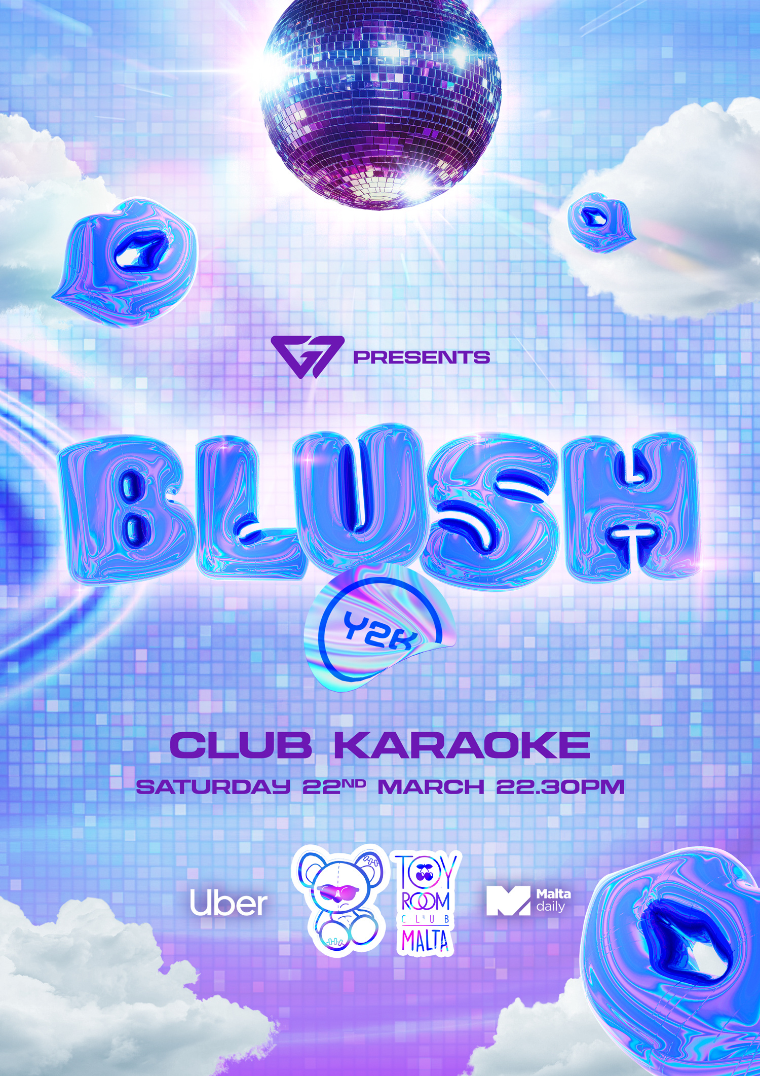 G7 Presents: BLUSH Y2K [Club Karaoke] at Toy Room Malta