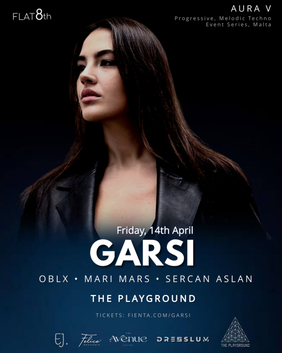 GARSI · The Playground | Flat8th Presents. poster