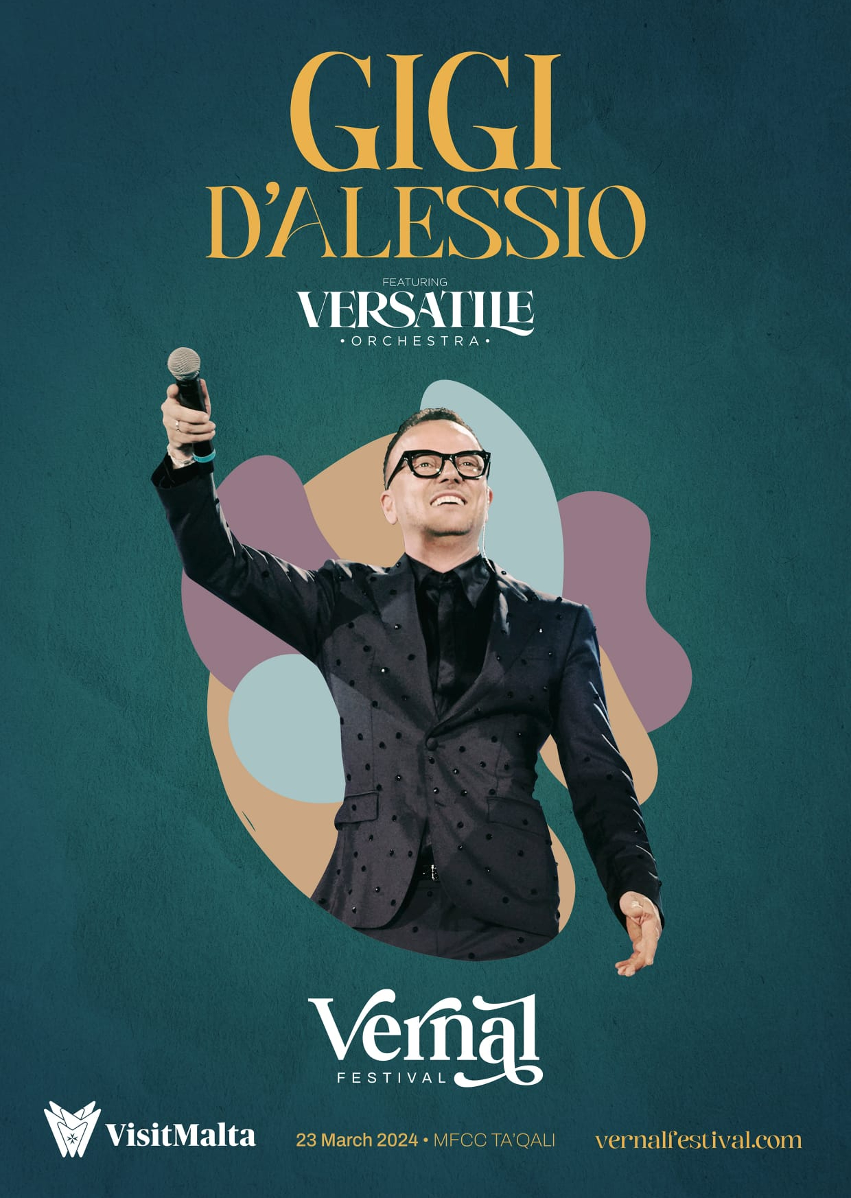 GIGI D'ALESSIO IN CONCERT poster