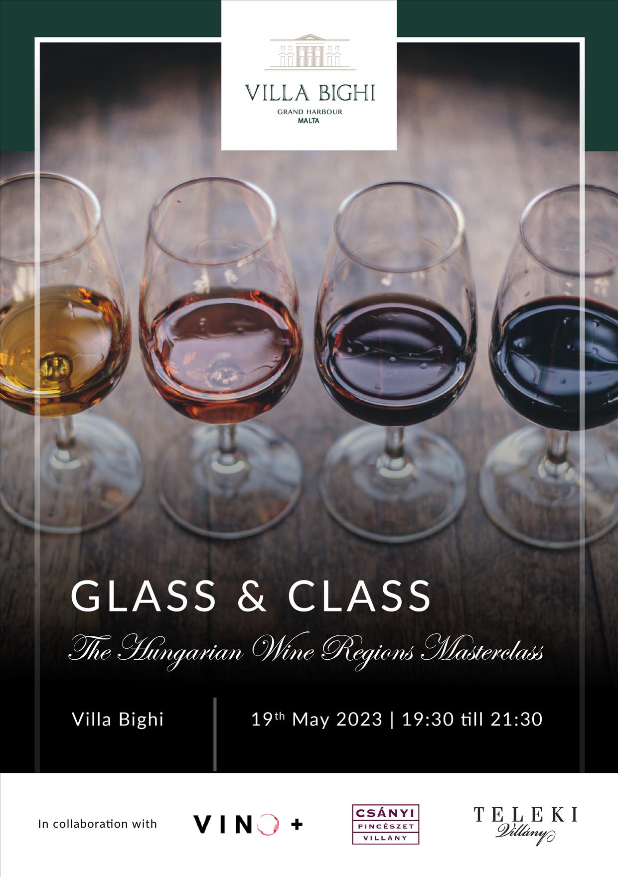 Glass & Class: The Hungarian Wine Regions Masterclass poster