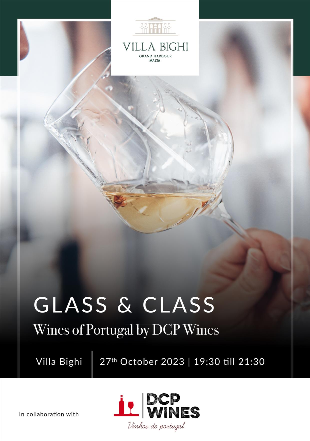 Glass & Class: Wines of Portugal by DCP Wines poster